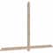 Ekena Millwork Eugene Smooth Timber Gable Bracket, Douglas Fir, 96"W x 60"H x 1 1/2"D x 3 1/2"F, 15/12 Pitch GBW096X60X0204EUG00SDF - alternate 4